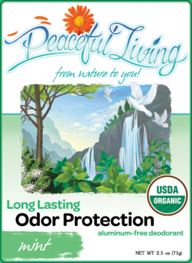 USDA Certified Organic Deodorant